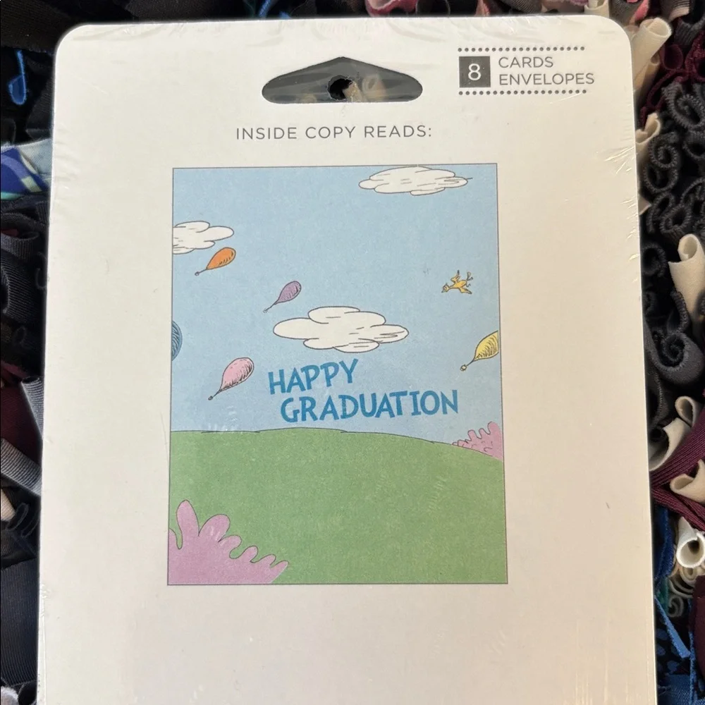 🆕American Greetings-Dr.Seuss Graduation Notecard Set